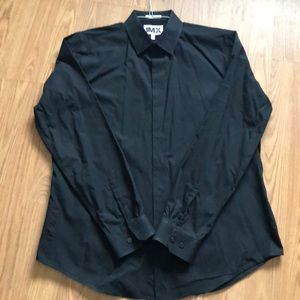 Men’s Express Long sleeve Button down shirt LG